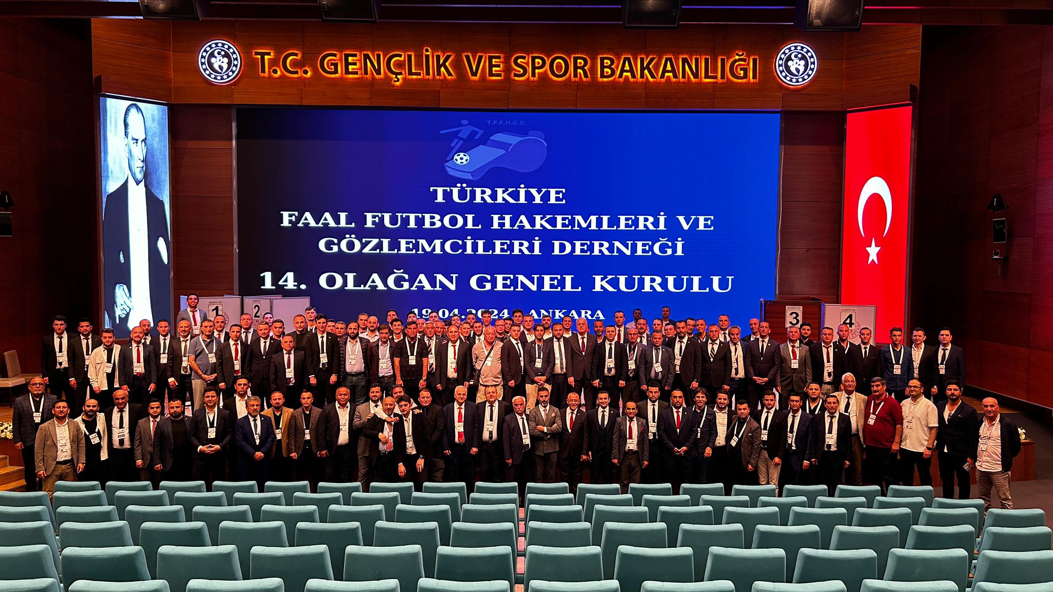 TFFHGD GENEL MERKEZ 14.OLAĞAN GENEL KURULU YAPILDI