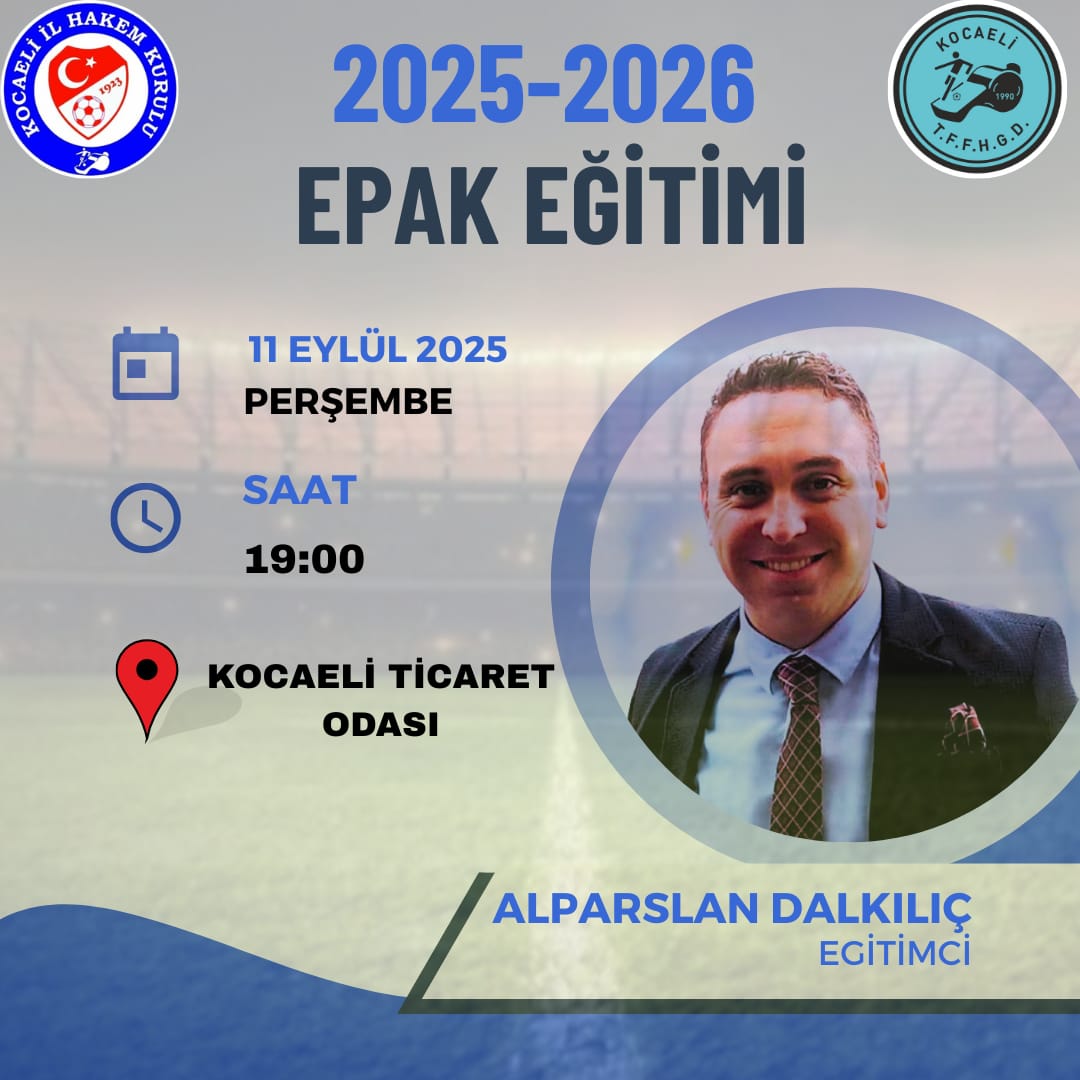 2025 EYLÜL EPAK EĞİTİMİ